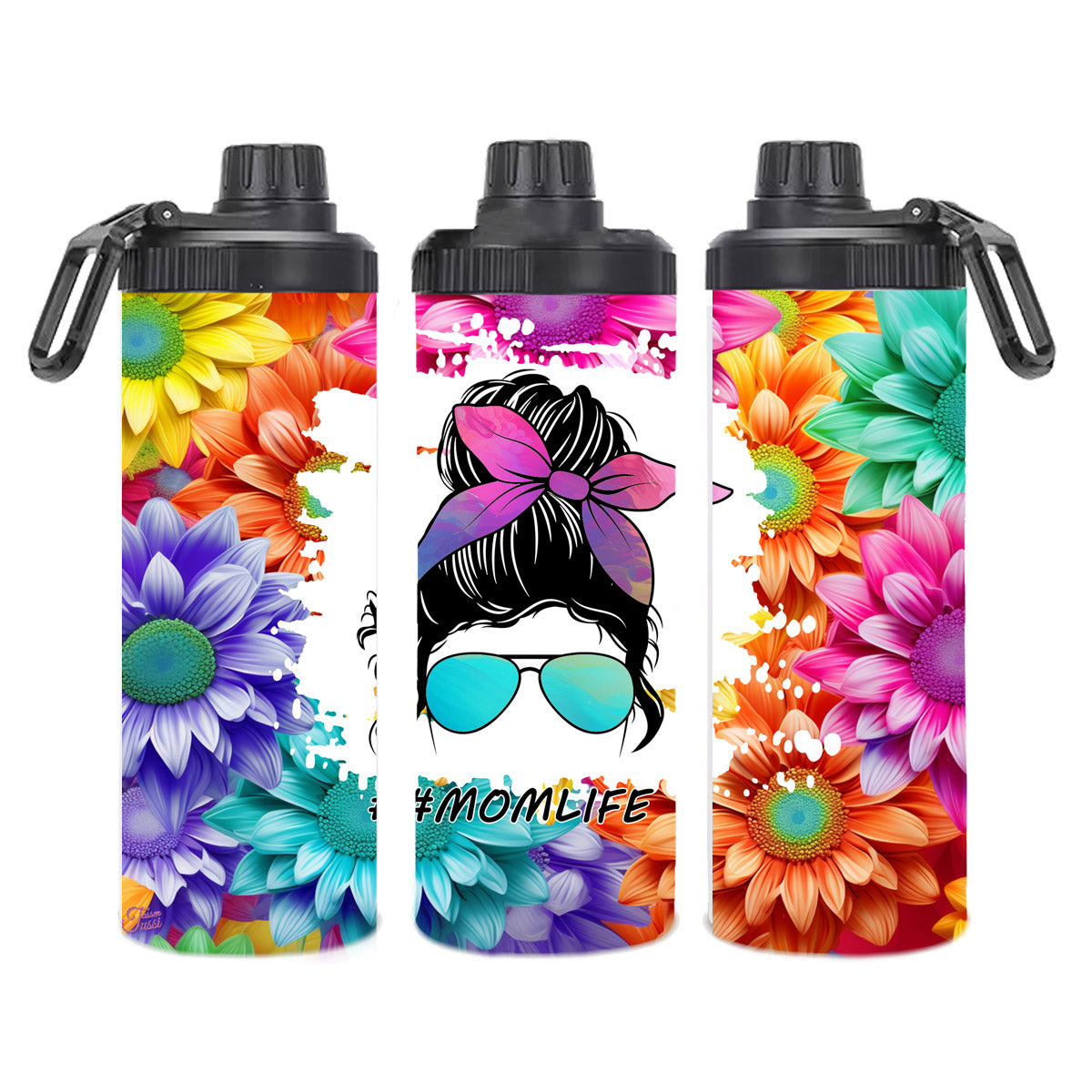 Edelstahl-Thermobecher metallic - #Momlife