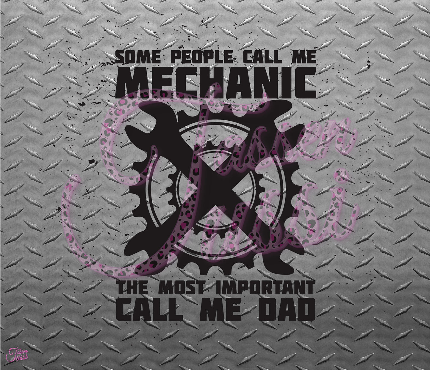 Edelstahl-Thermobecher - Mechaniker Dad