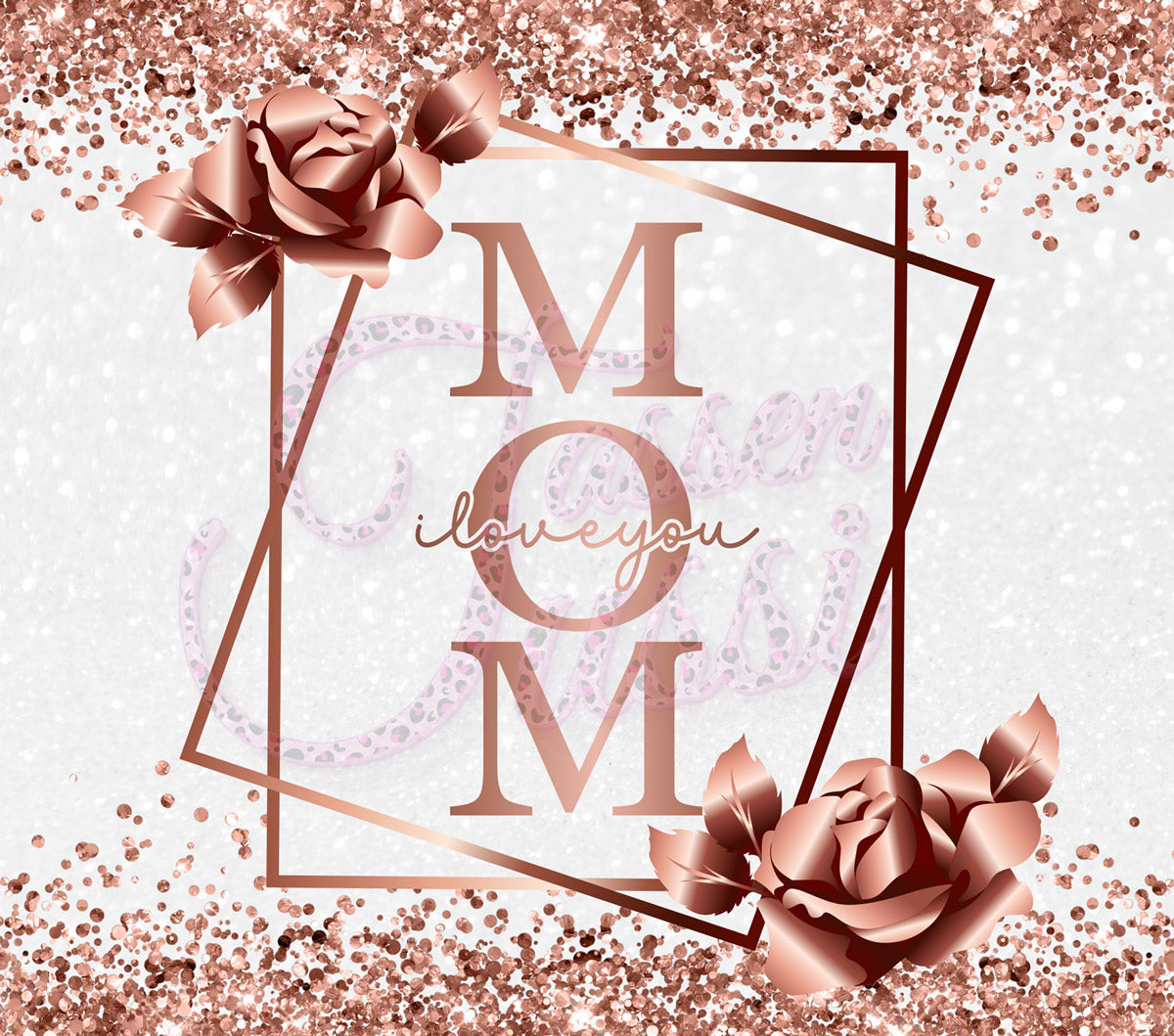 Edelstahl-Thermobecher - Mom I Love You