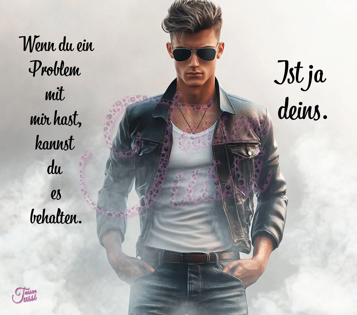 Edelstahl-Thermobecher - Dein Problem männlich