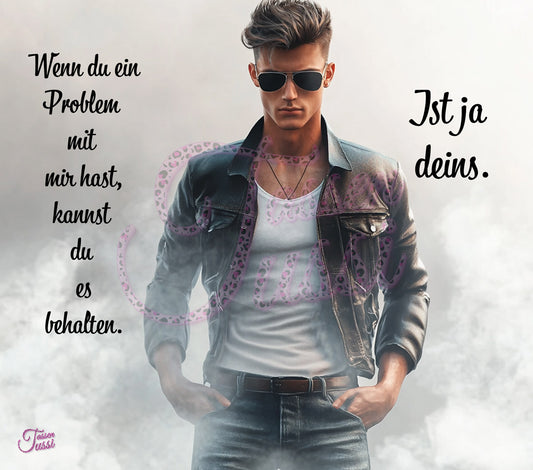 Edelstahl-Thermobecher - Dein Problem männlich