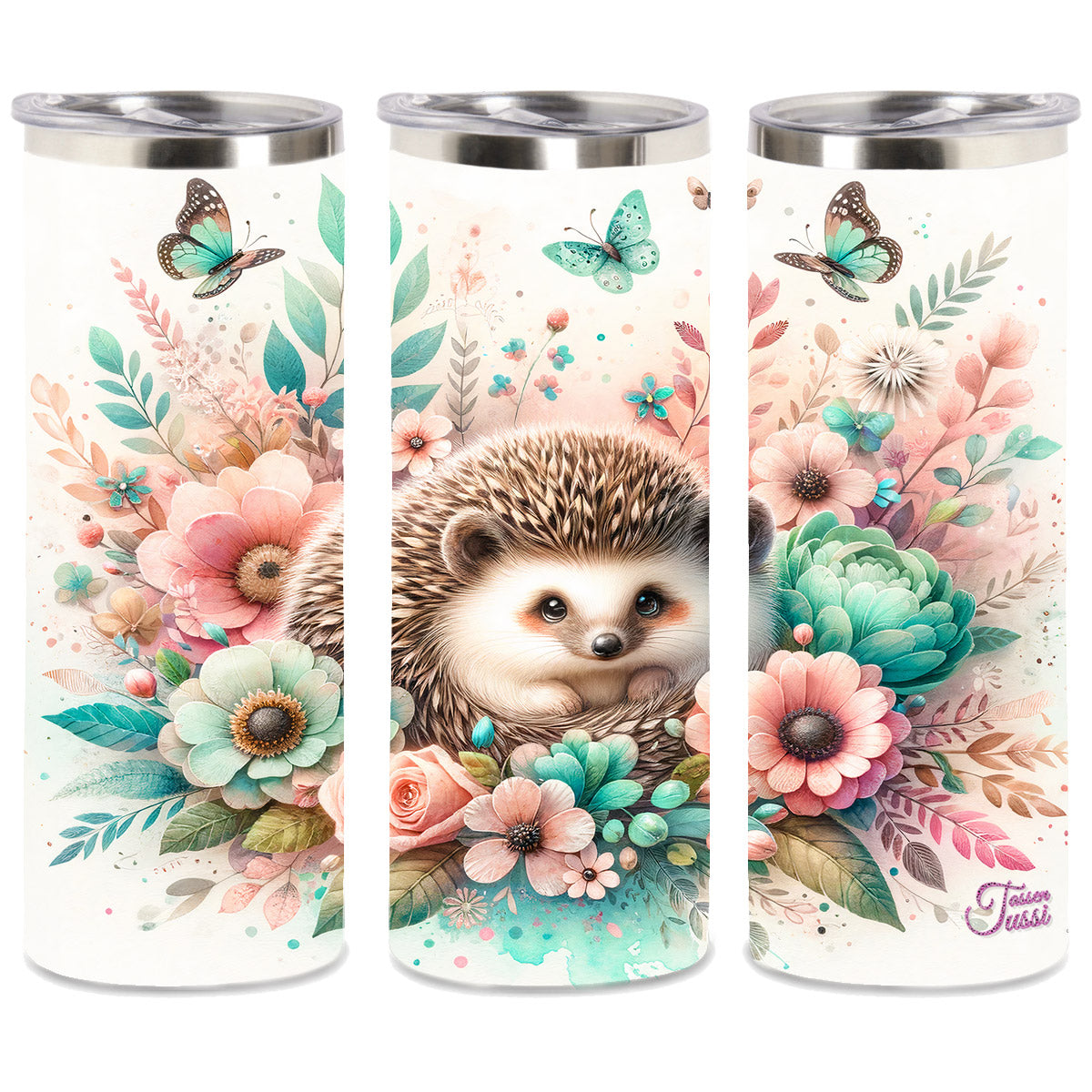 Edelstahl-Tumbler - Igel