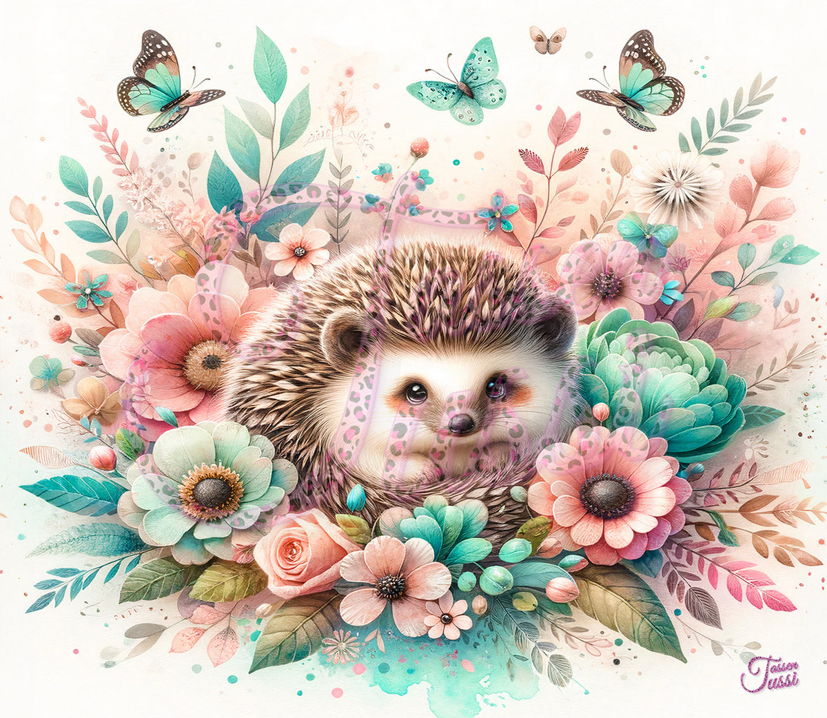 Edelstahl-Tumbler - Igel
