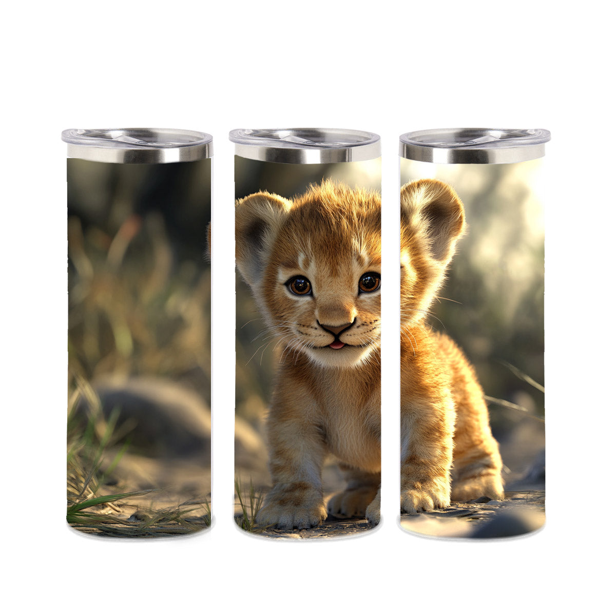 Edelstahl-Thermobecher - Lion the King