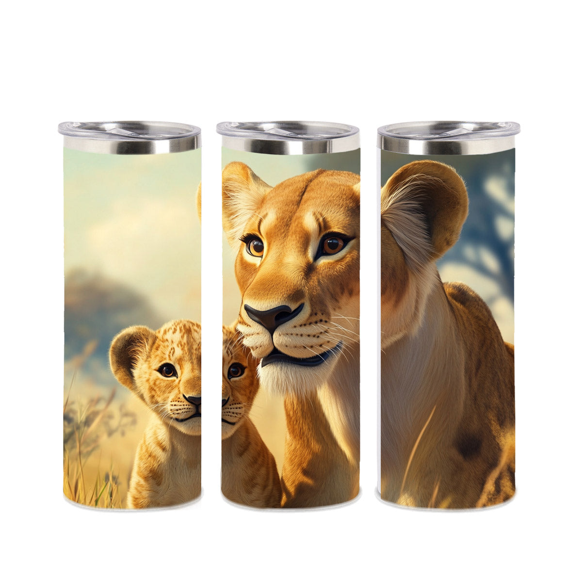 Edelstahl-Thermobecher - Lions Mama
