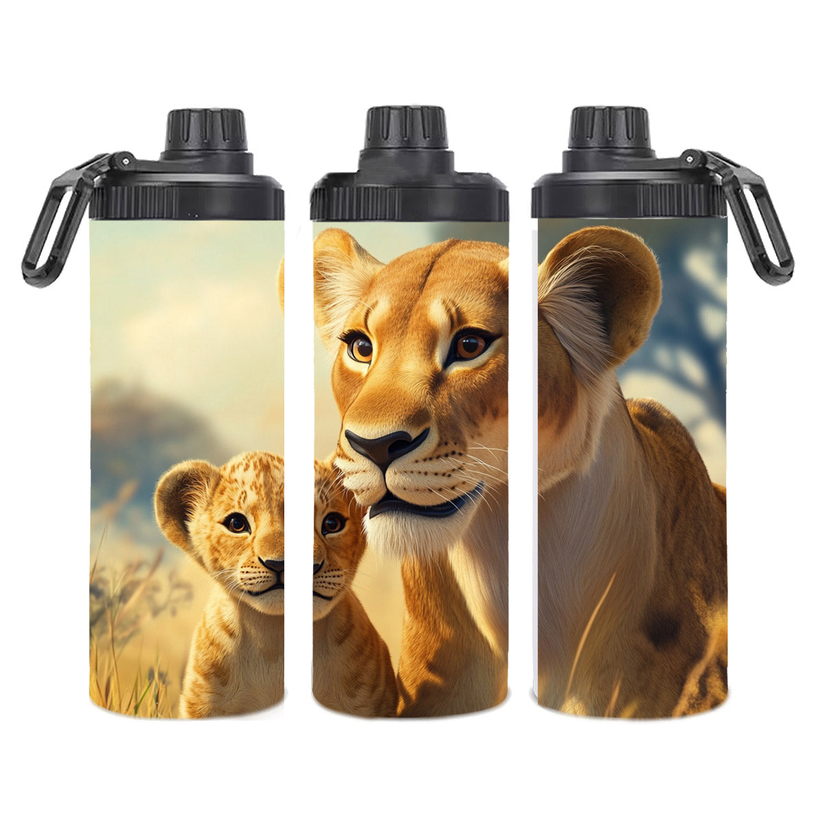 Edelstahl-Thermobecher - Lions Mama