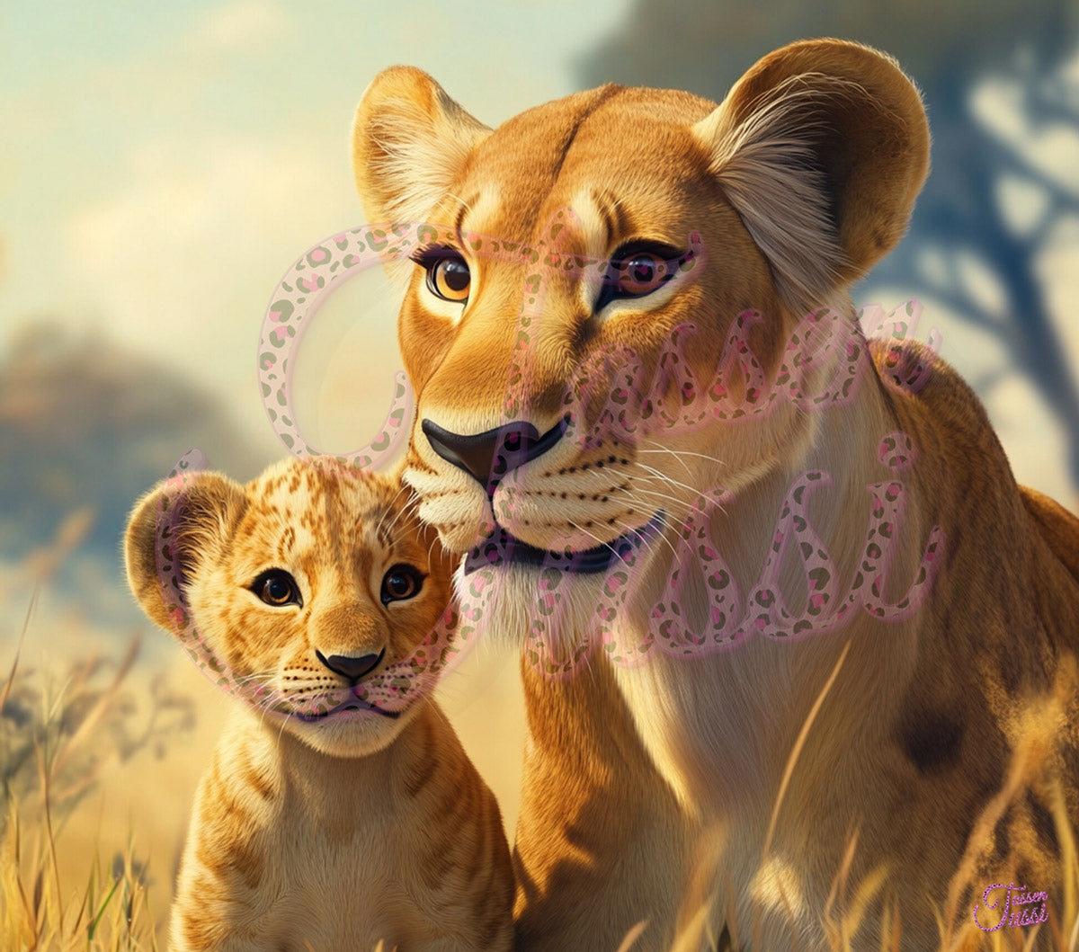 Edelstahl-Thermobecher - Lions Mama
