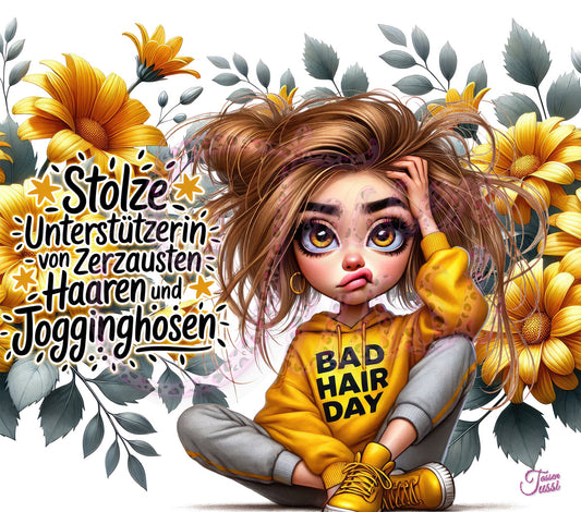 Edelstahl-Thermobecher  - Bad Hair Day .....