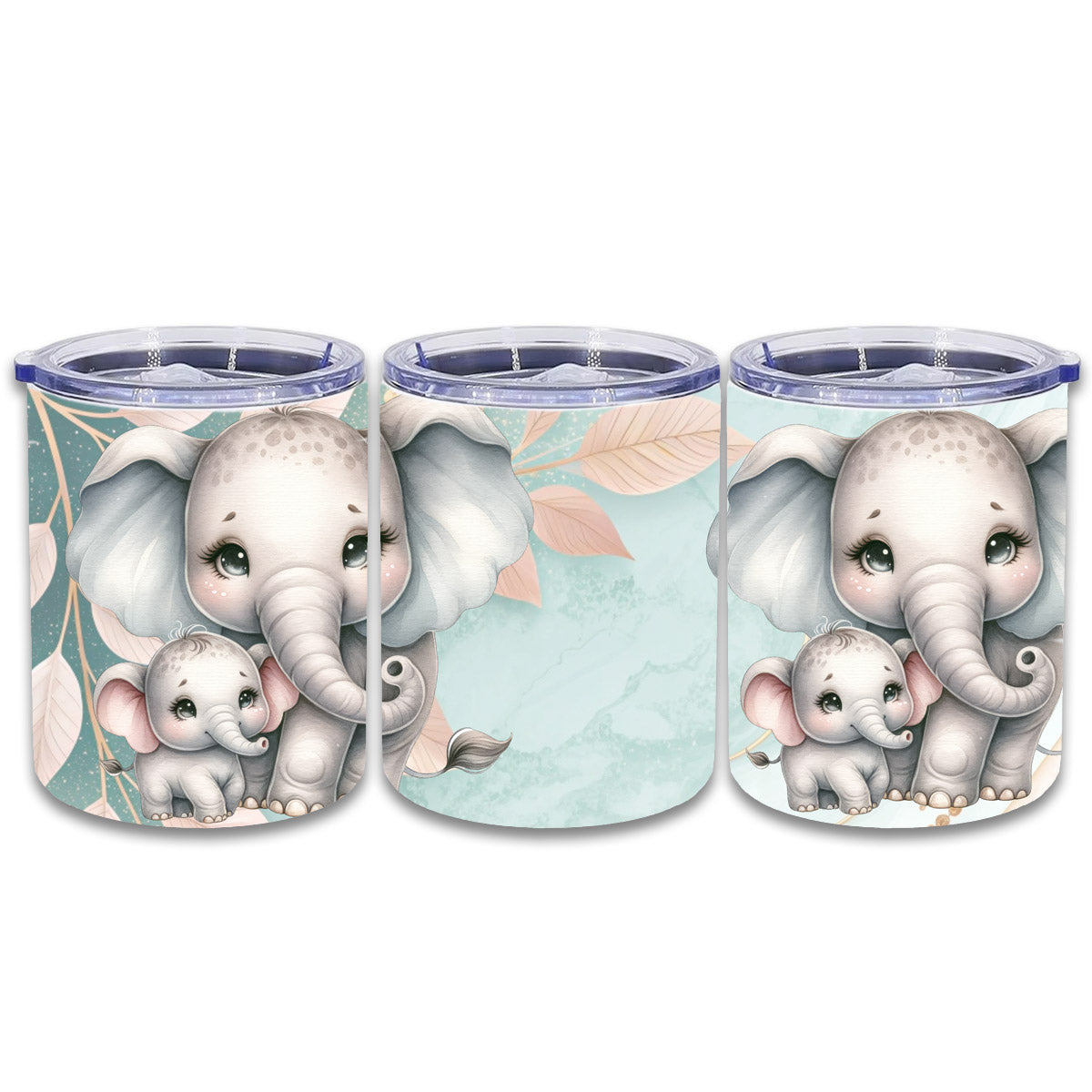 Edelstahl Thermokaffeebecher - Elefant