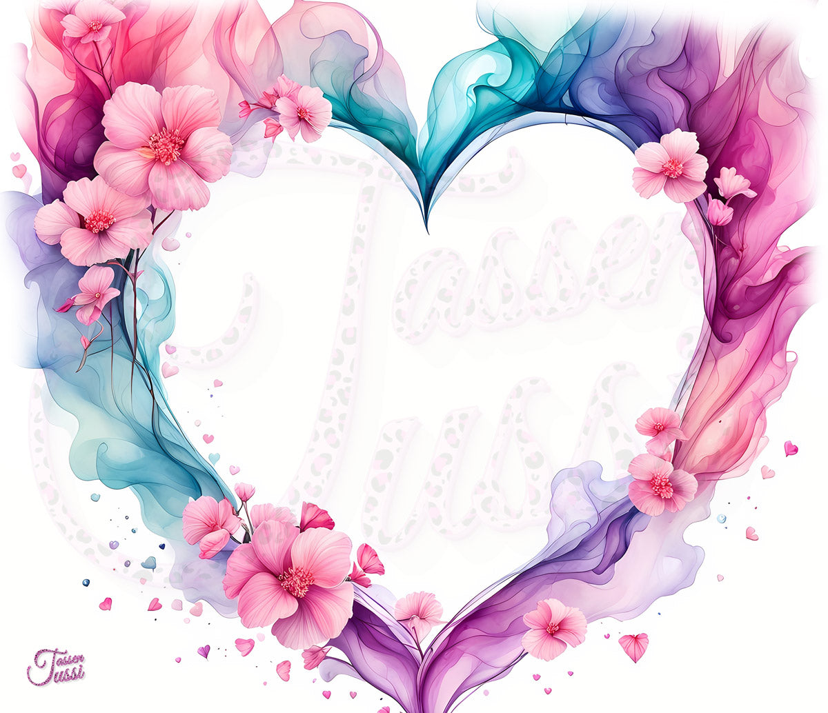 Edelstahl-Thermobecher - Heart