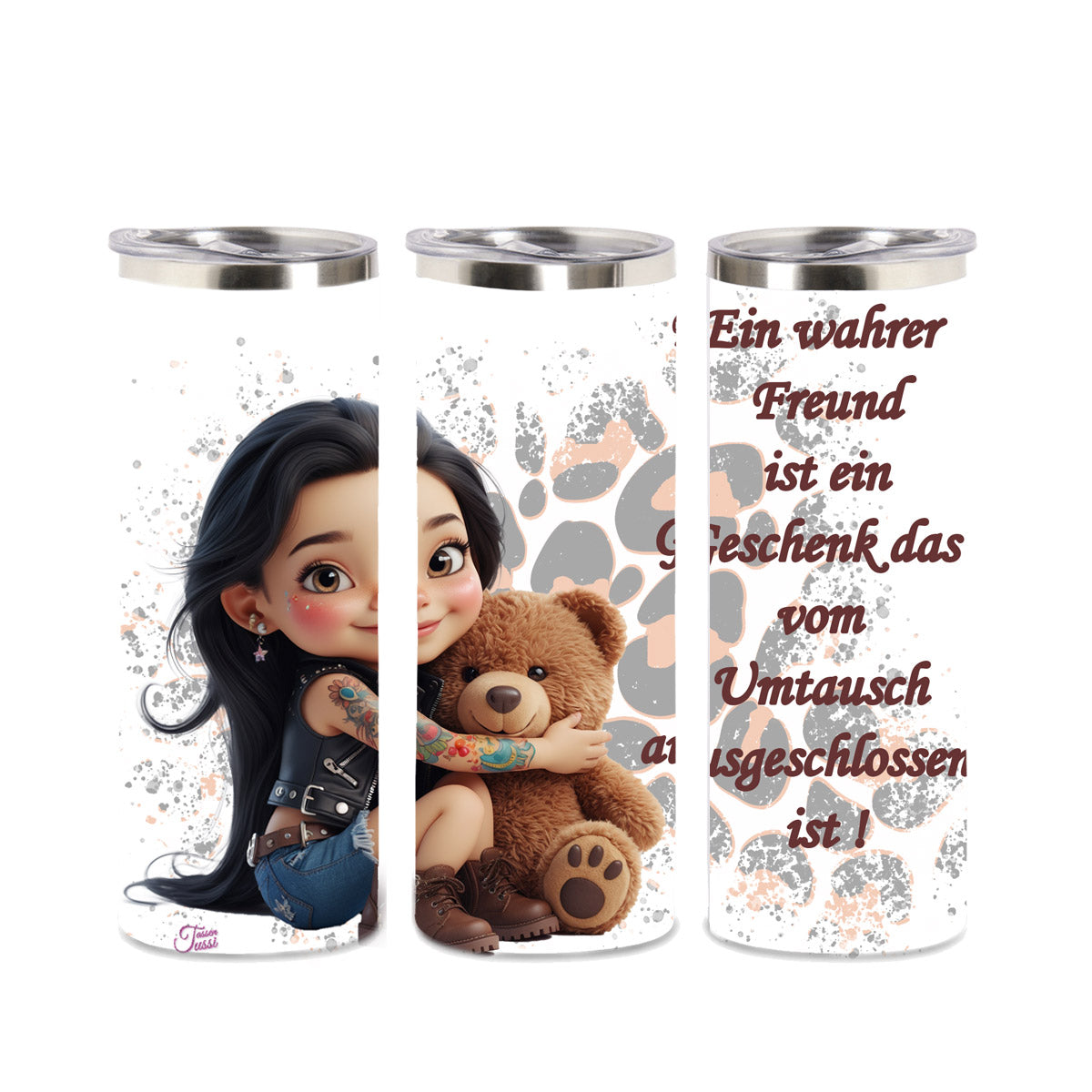 Edelstahl-Thermobecher - Wahrer Freund....
