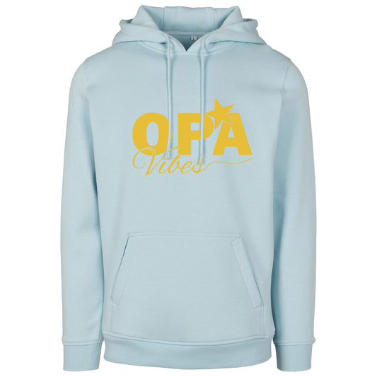 Hoodie -  Opa Vibes - Druck Gold Metallic - verschiedene Farben zur Auswahl