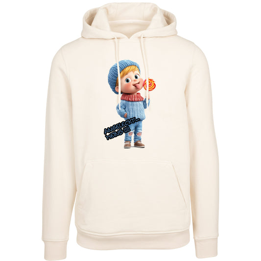 Hoodie -  Junge Angeleckt Meins !! - verschiedene Farben zur Auswahl
