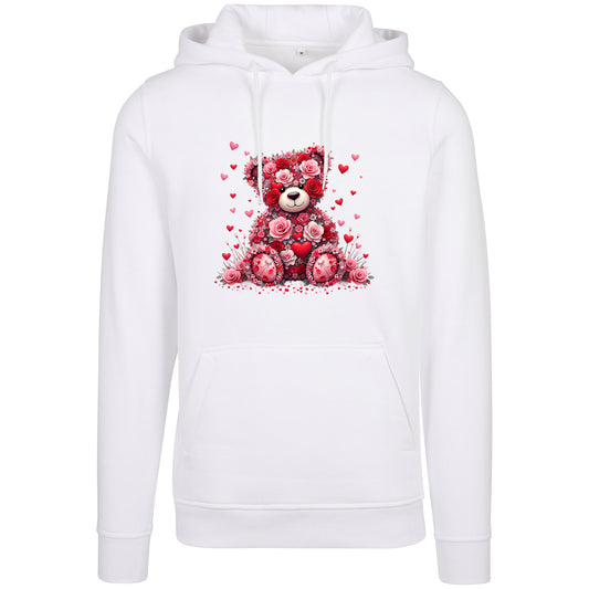 Hoodie - Teddybär Flower