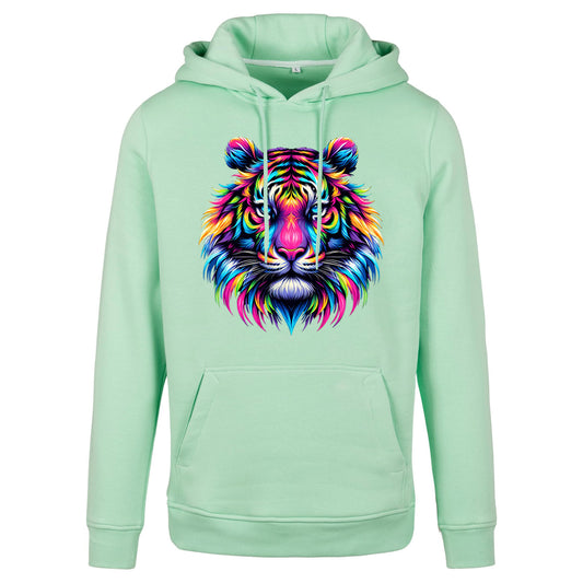 Hoodie - Neon Löwe