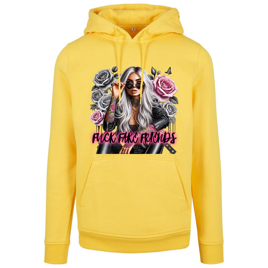 Hoodie - Woman Fuck Fake Friends