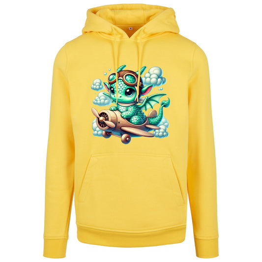 Hoodie - Drache Flugzeug