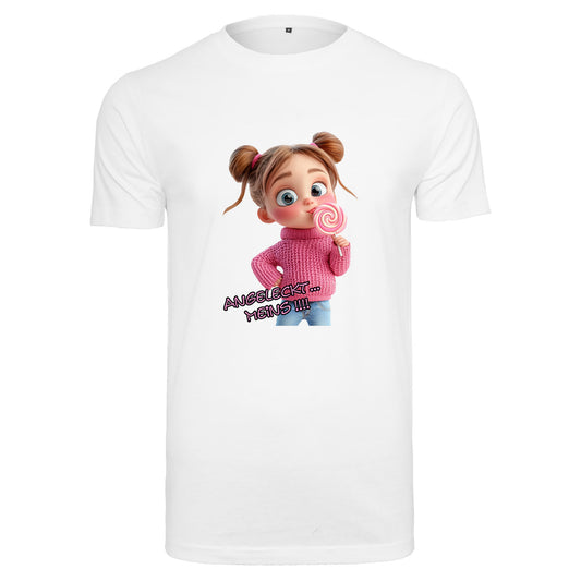T-Shirt Shirt - Mädchen Angeleckt Meins !!! - verschiedene Farben zur Auswahl