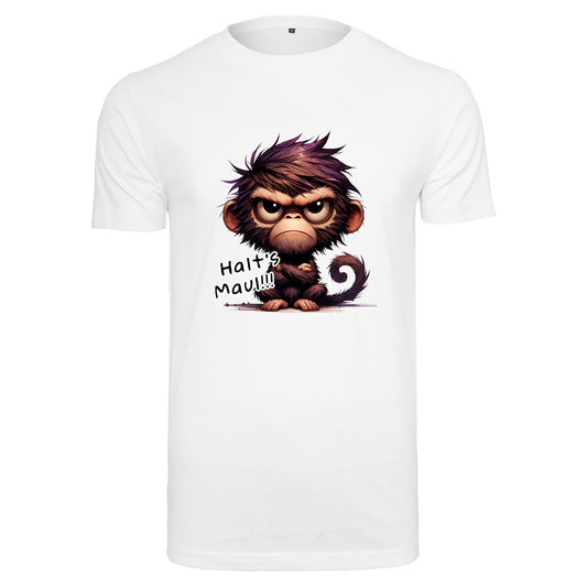 T-Shirt Shirt - Affe Halt´s Maul - verschiedene Farben zur Auswahl