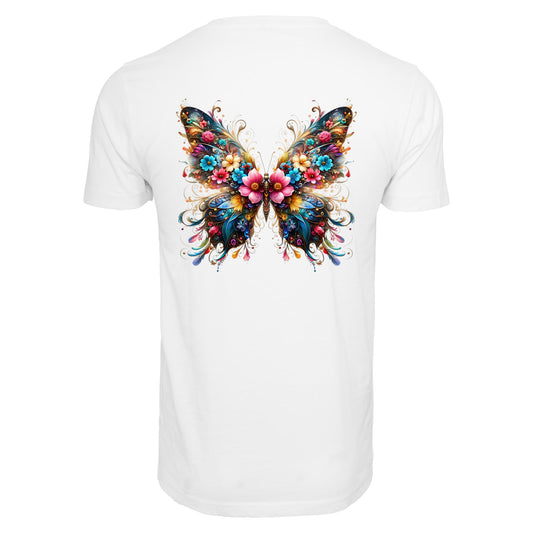 T-Shirt Shirt - Flower Butterfly