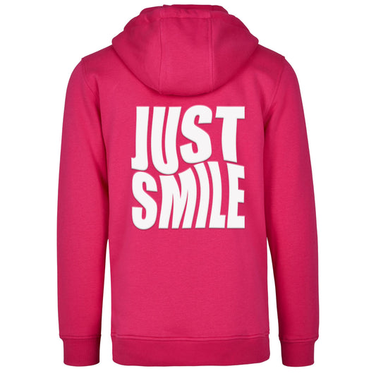 Hoodie - Just Smile - 3D Druck