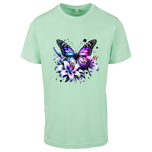 T-Shirt Shirt - Purple Butterfly