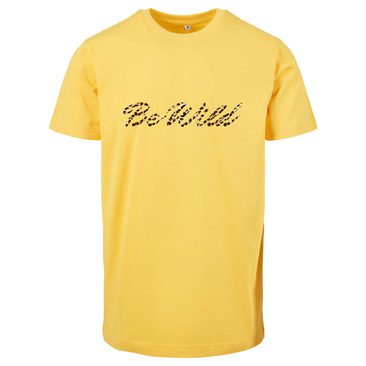 T-Shirt - Be Wild - Leo Muster