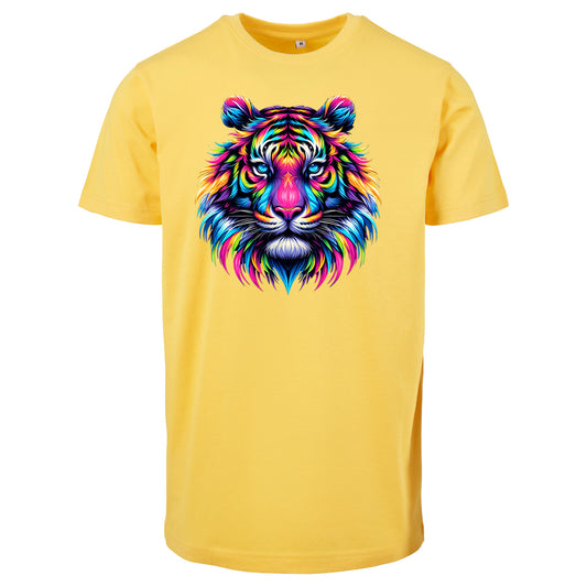 T-Shirt Shirt -  Neon Löwe