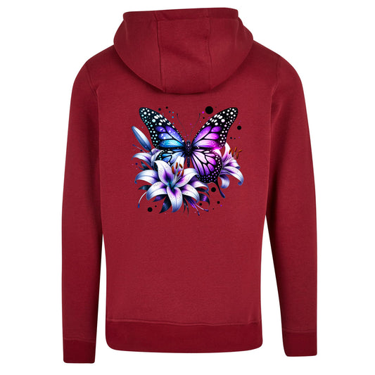 ZIP Hoodie - Purple Butterfly