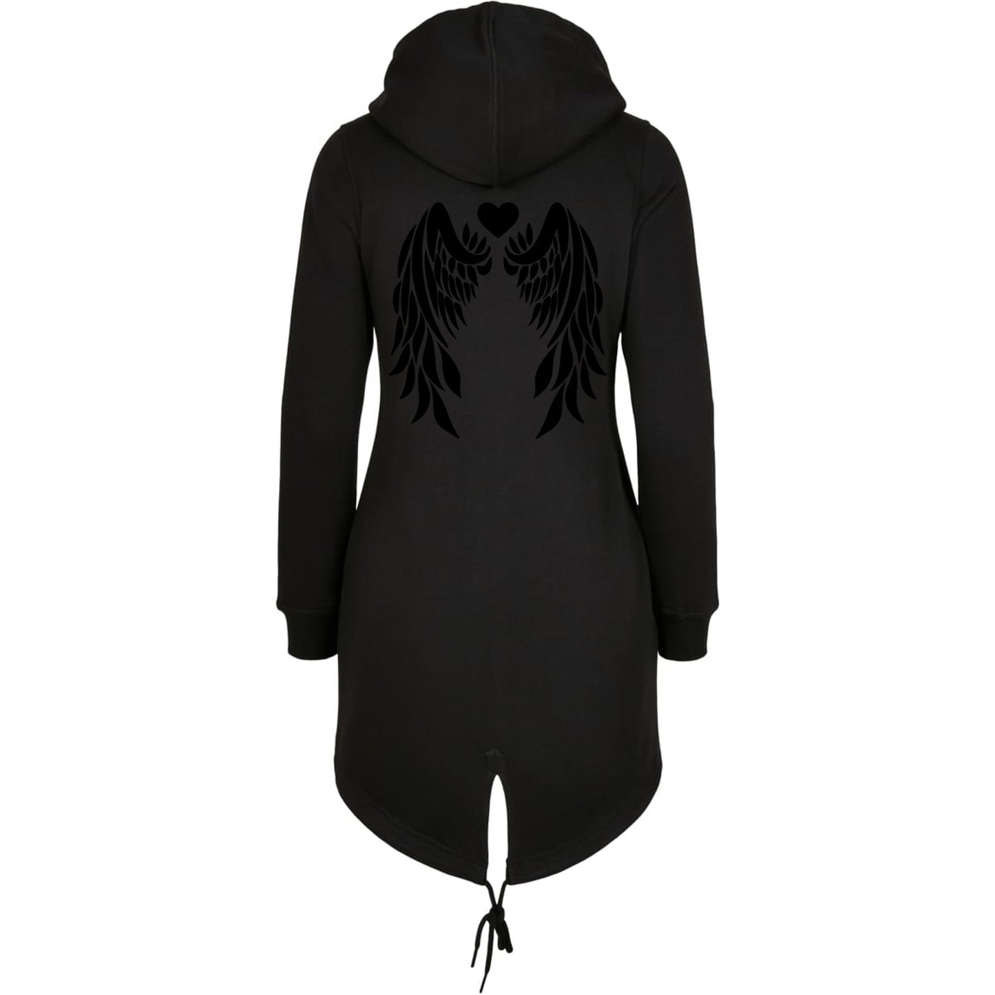 ZIP Parka Schwarz - Angel Wings