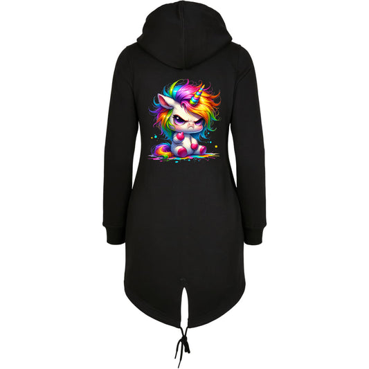 ZIP Parka Schwarz - Unicorn (ohne Spruch)