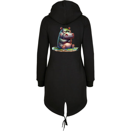 ZIP Parka Schwarz - Nilpferd