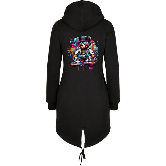 ZIP Parka Schwarz - Teddy Bear-Streat Wear