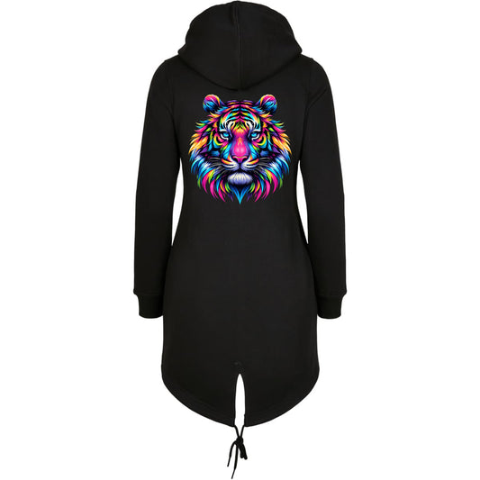 ZIP Parka Schwarz - Neon Löwe