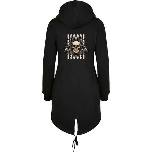 ZIP Parka - Black Ribbon Skull