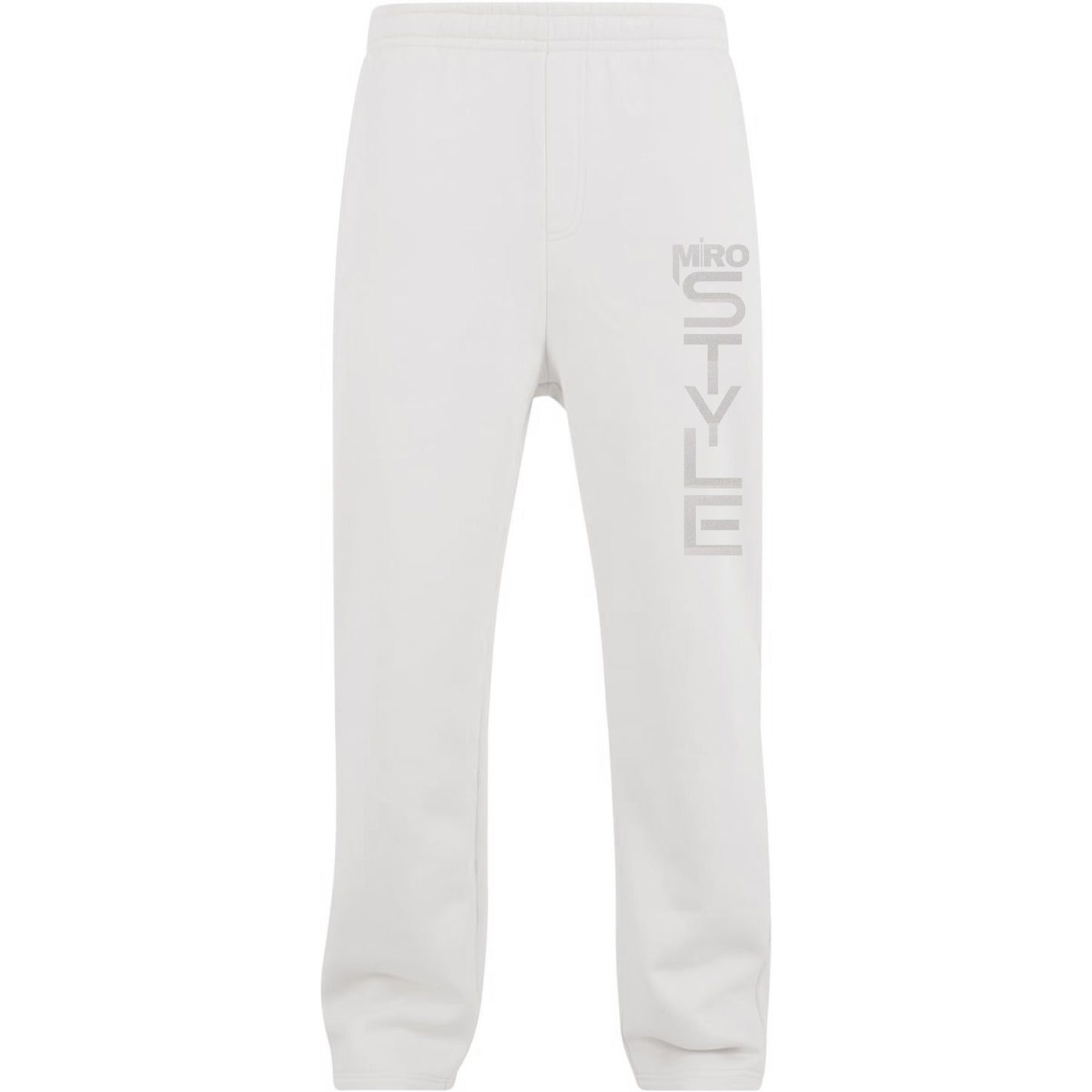 Trackpants Jogginghose - Miro Style - Long Print White