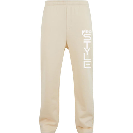Trackpants Jogginghose - Miro Style - Long Print White