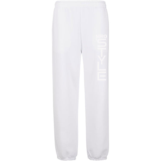 Sweatpants Jogginghose - Miro Style Long Print White