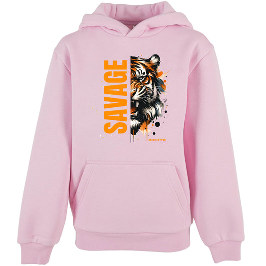 Kids Hoodie - Savage Tiger MIRO Style