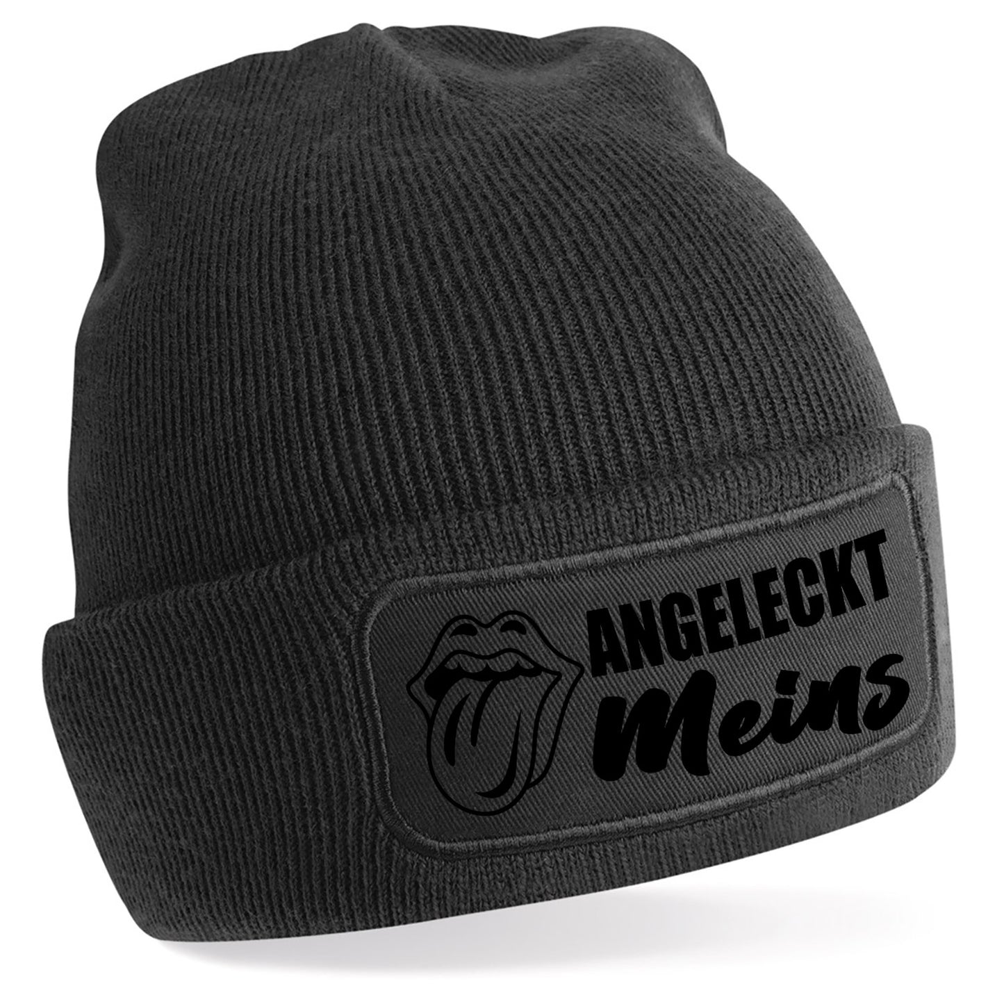 Beanie Mütze - Angeleckt Meins
