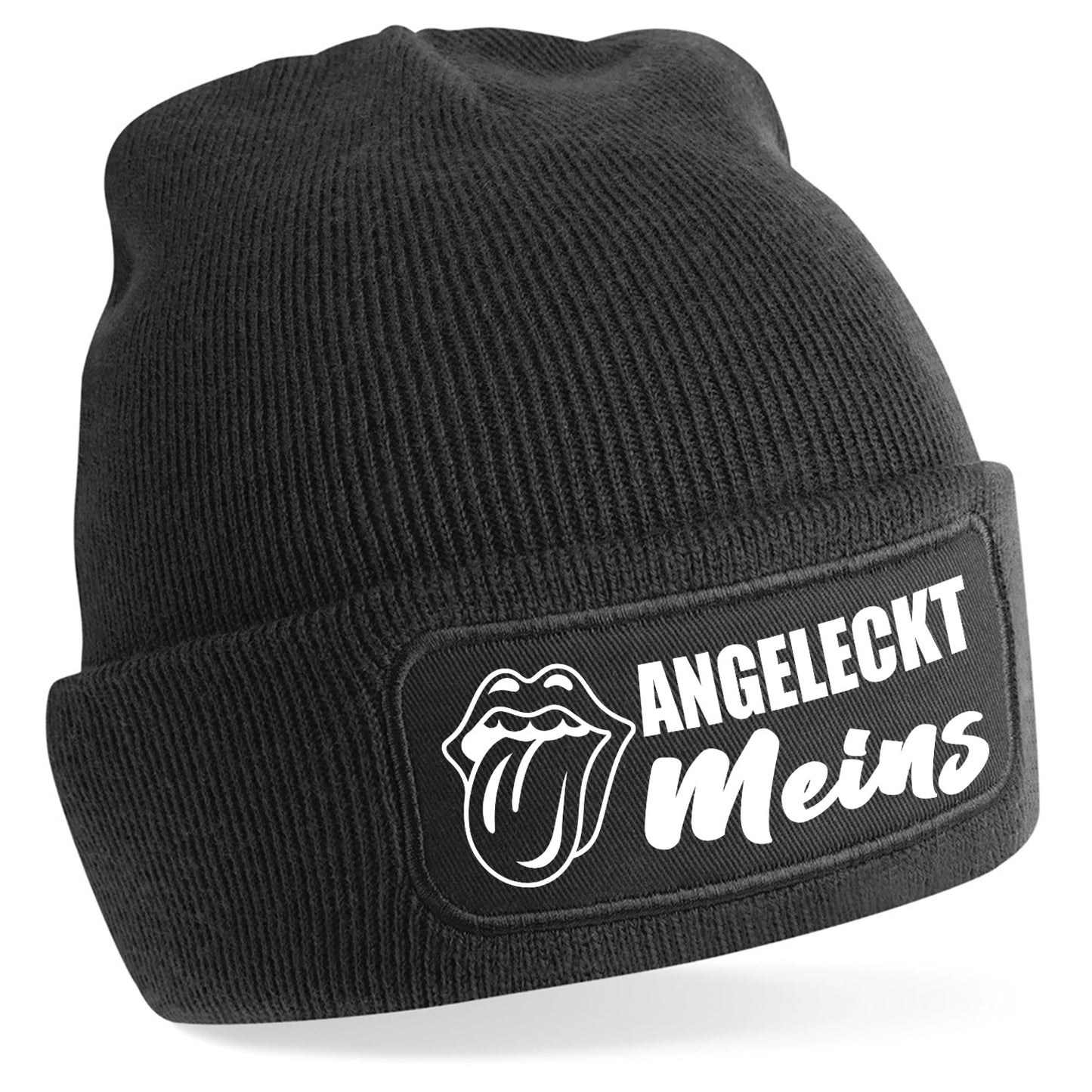 Beanie Mütze - Angeleckt Meins