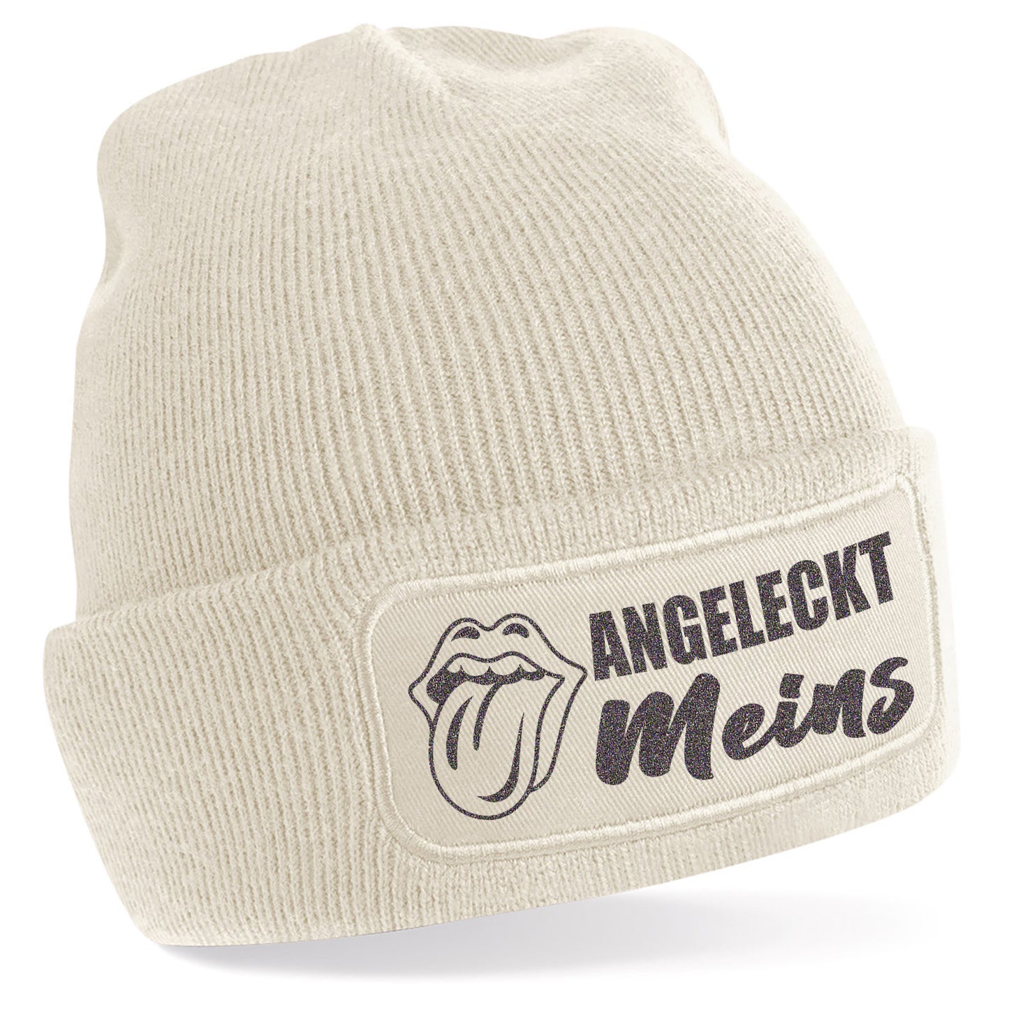 Beanie Mütze - Angeleckt Meins