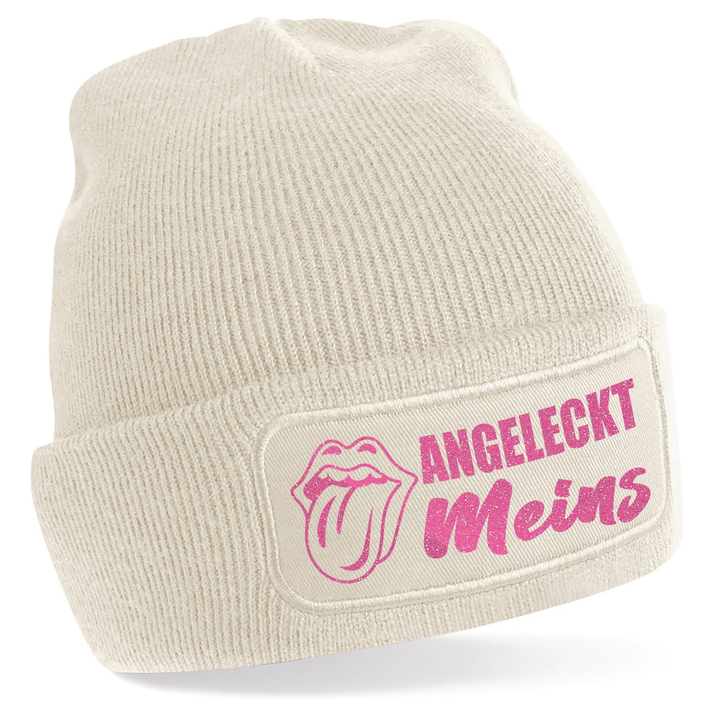 Beanie Mütze - Angeleckt Meins