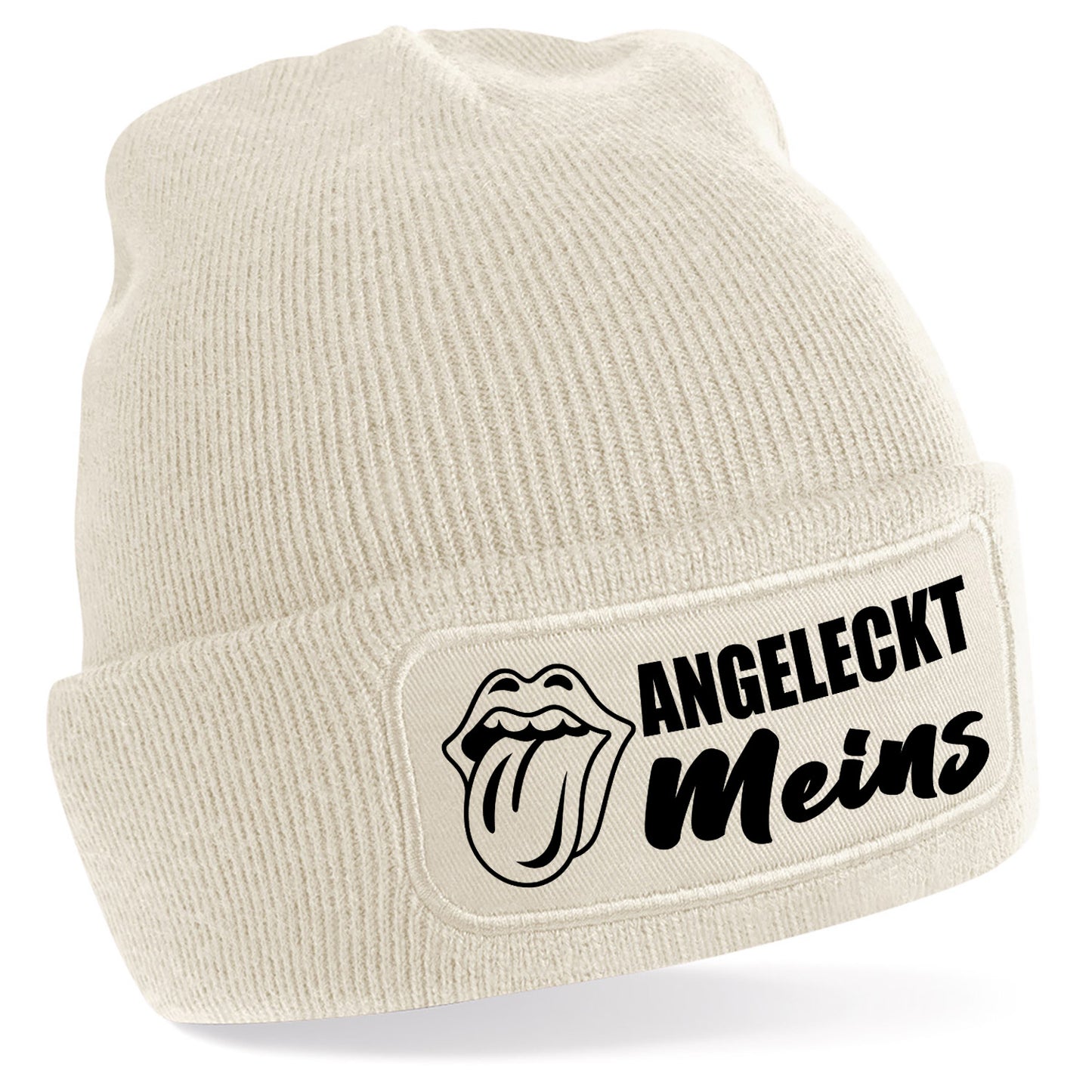 Beanie Mütze - Angeleckt Meins