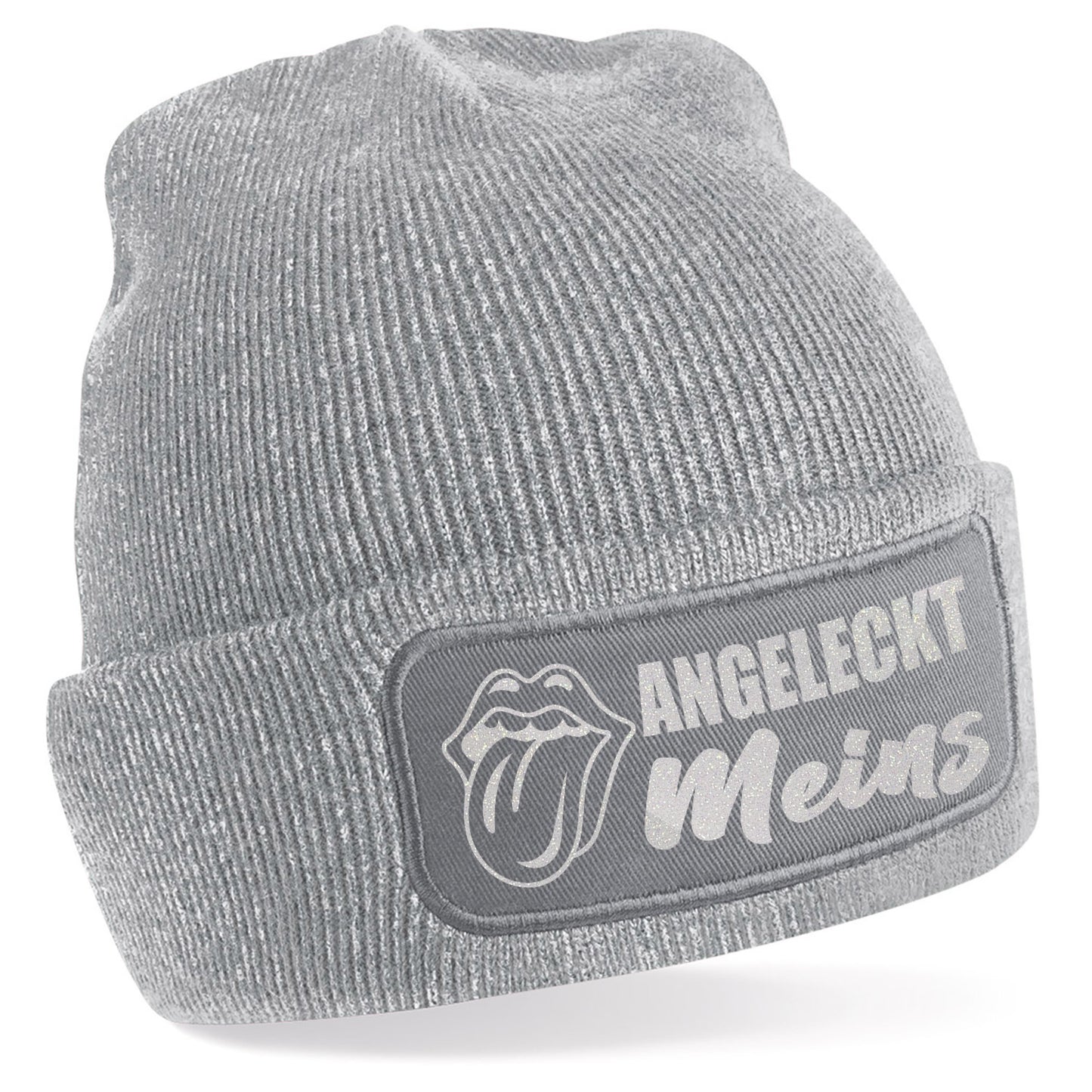 Beanie Mütze - Angeleckt Meins