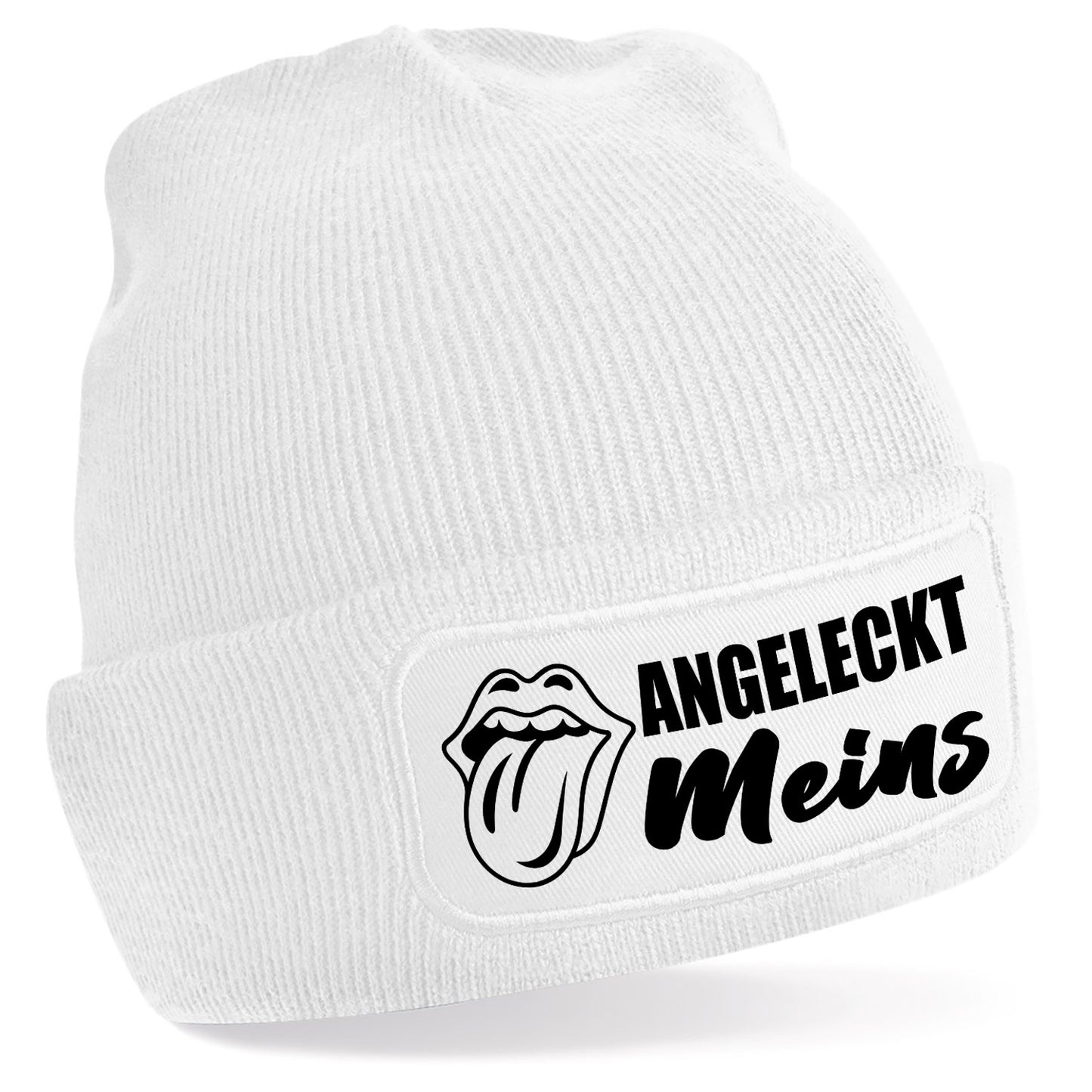 Beanie Mütze - Angeleckt Meins