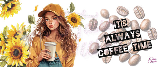 Edelstahl Thermokaffeebecher  It´s Always Coffee Time
