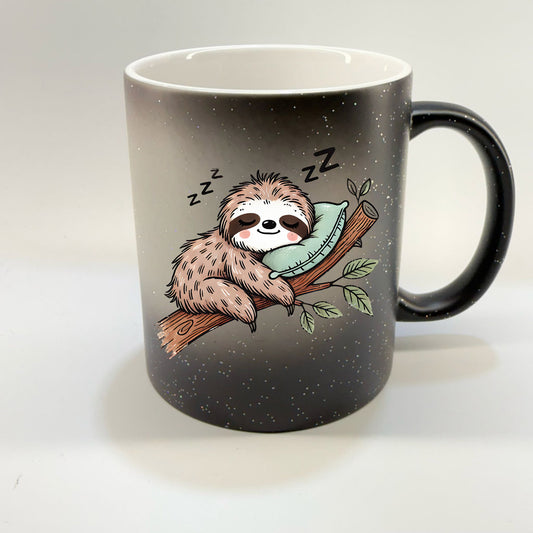 Tasse - Magic Tasse Schwarz - Faultier