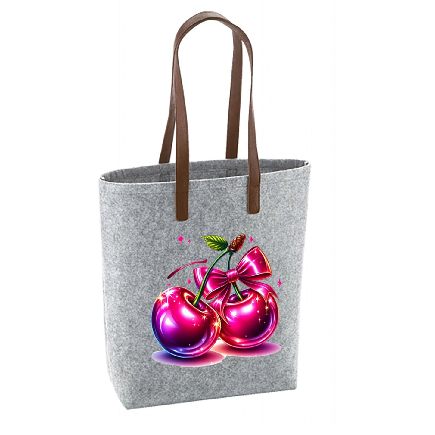 Filz Tasche - Pink Cherry