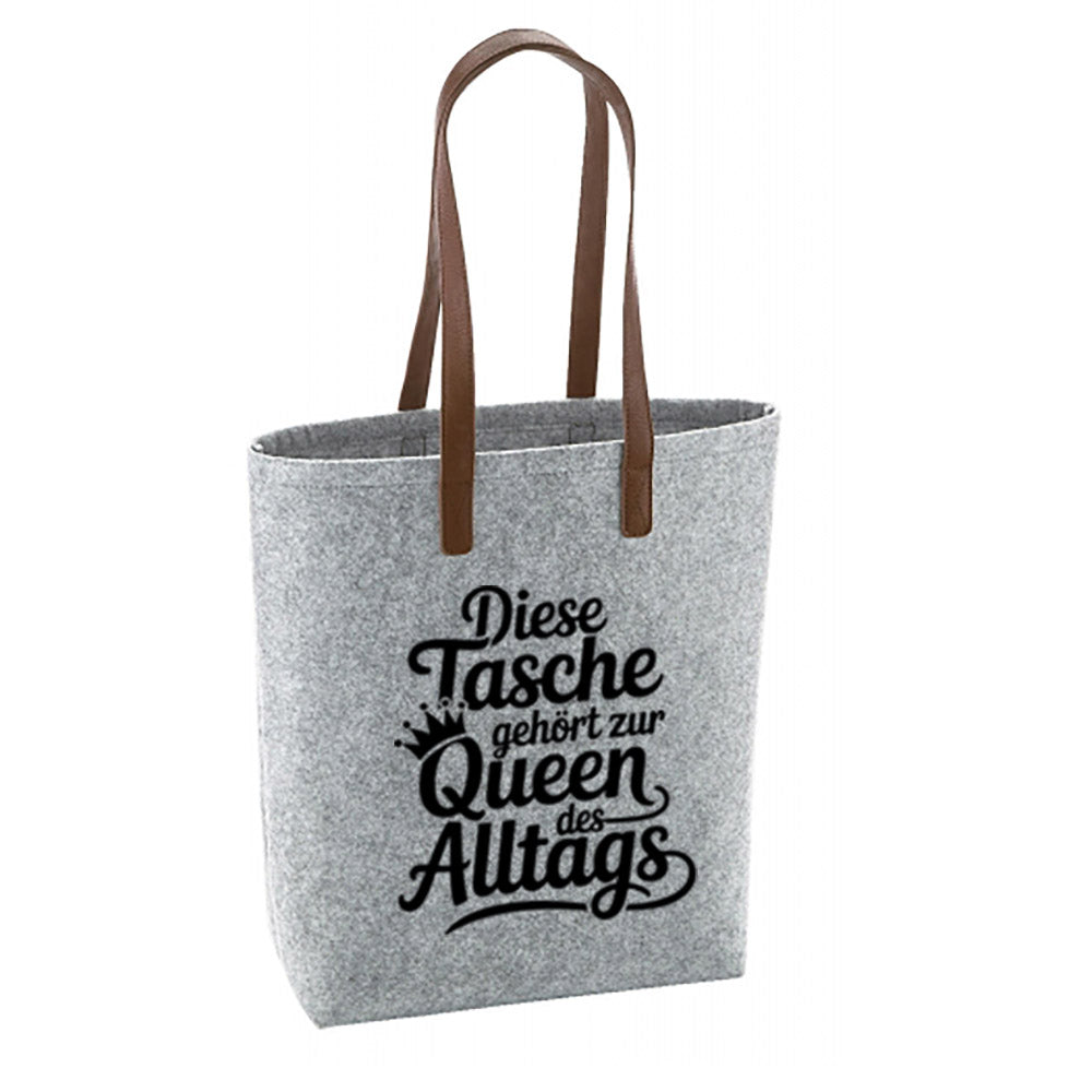 Filz Tasche - ..Queen des Alltags..